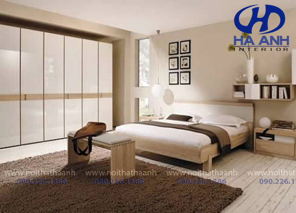 giường tủ laminate